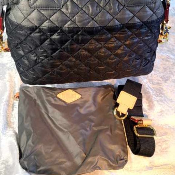 MZ Wallace Black Quilted Crossbody Bag - Picture 11 of 16
